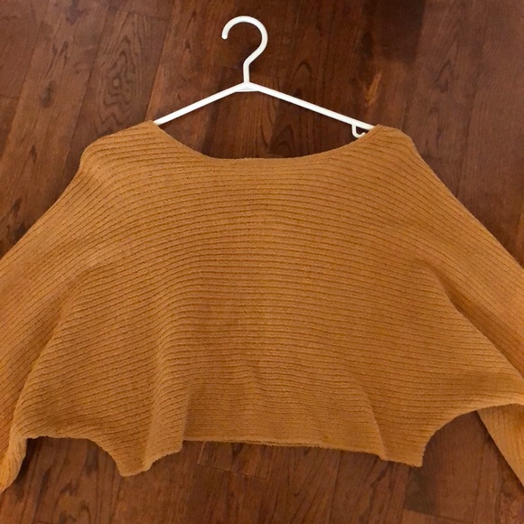 Forever 21 Soft Knit Sweater (Mustard Yellow) - Picture 4 of 7